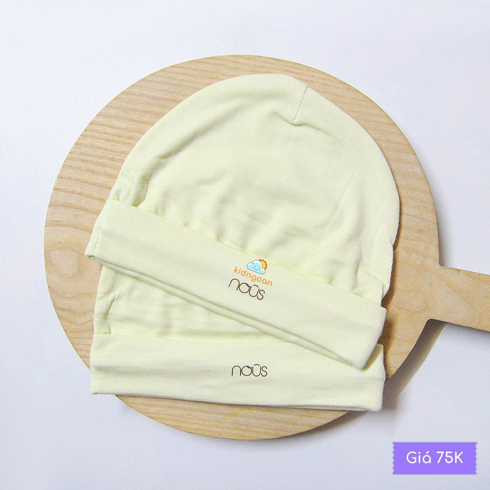 Nón/ Mũ trẻ sơ sinh nous mùa hè đủ màu mềm mại thoáng mát
