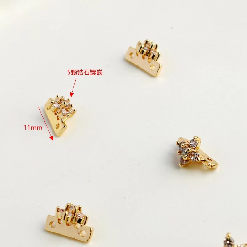 Túi Đồng 14k Đính Ngọc Trai Giả Dùng Làm Trang Sức Thủ Công