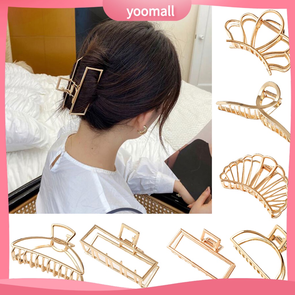 Kẹp Tóc Kim Loại Thiết Kế Tinh Tế Thời Trang Cho Nữ