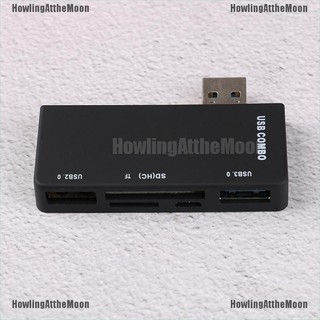 VN USB 3.0 transport hub adapter/card reader for surface pro computer accessories ET
