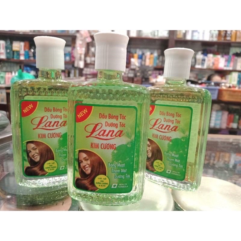 Dầu bóng tóc dưỡng tóc Lana Kim Cương 40ml mềm mượt bóng mịn