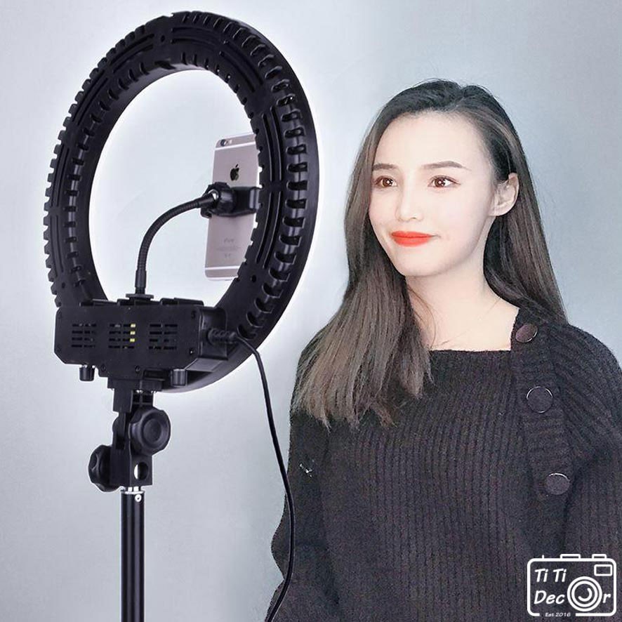 Đèn Led Ring - Chuyên trợ sáng livestream, chụp ảnh blogger, Tik tok, video hướng dẫn trang điểm - TiTi Decor