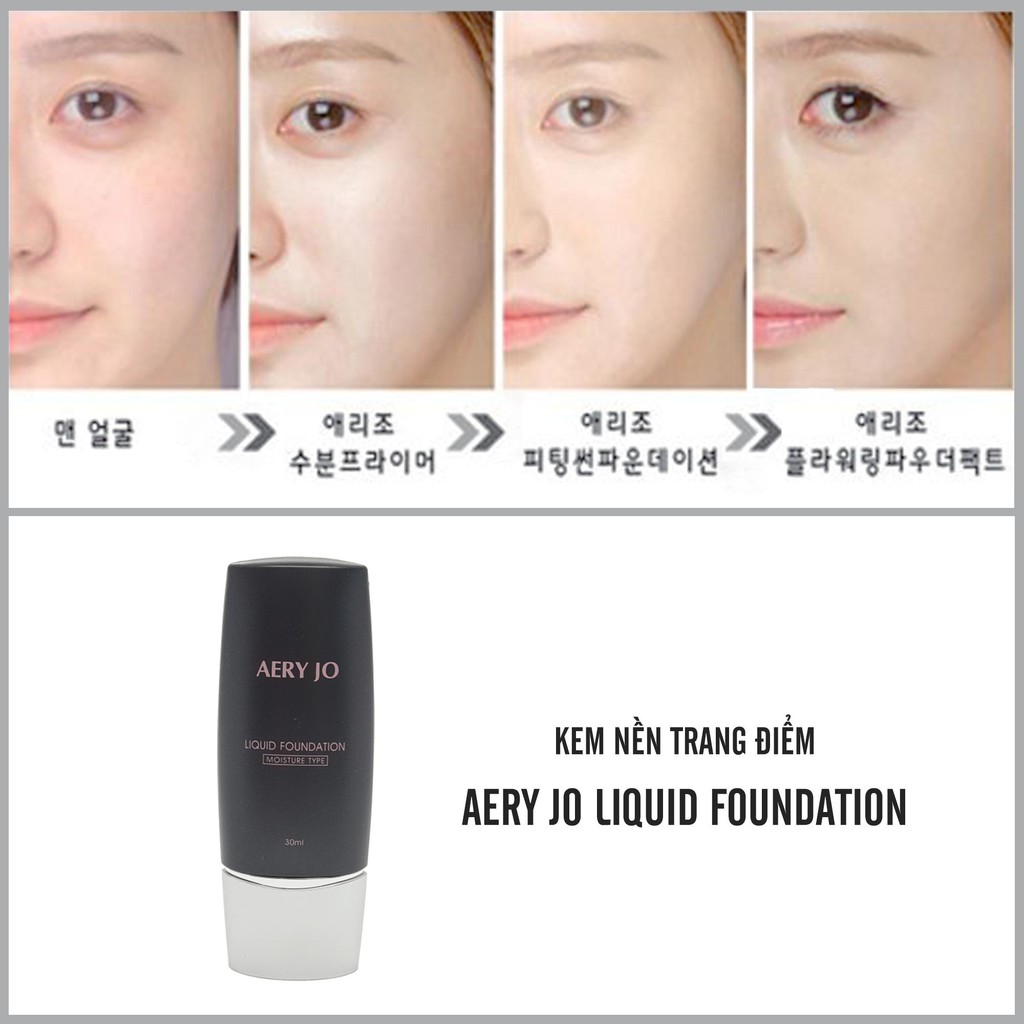 Kem Nền Trang Điểm Aery Jo Liquid Foundation