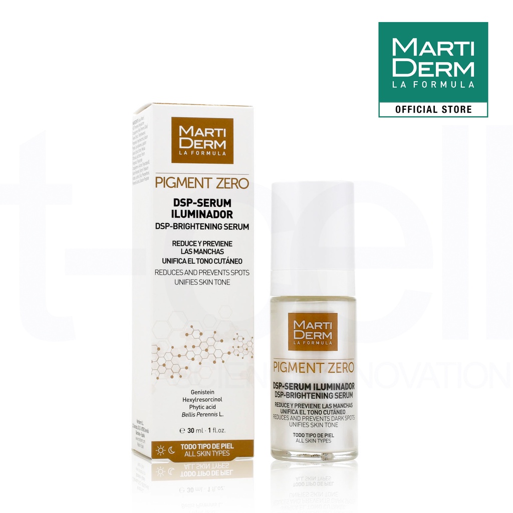 Tinh Chất Làm Sáng Da, Mờ Thâm, Duy Trì Sau Điều Trị Hydroquinone - MartiDerm Pigment Zero DSP Serum Illuminator