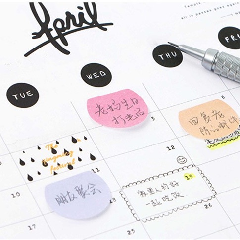 Giấy Dán Ghi Chú Nhiều Màu Sắc Tiện Dụng