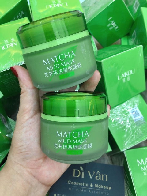 Mặt Nạ Bùn Non Matcha Laikou Mud Mask