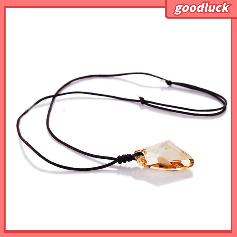 Vòng cổ Mặt Pha Lê Giả Thời Trang Cho Nam Và Nữ