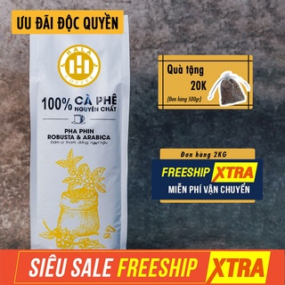 Cà phê rang nguyên chất xay sẵn pha phin Truyền thống Hala Coffee 3kg