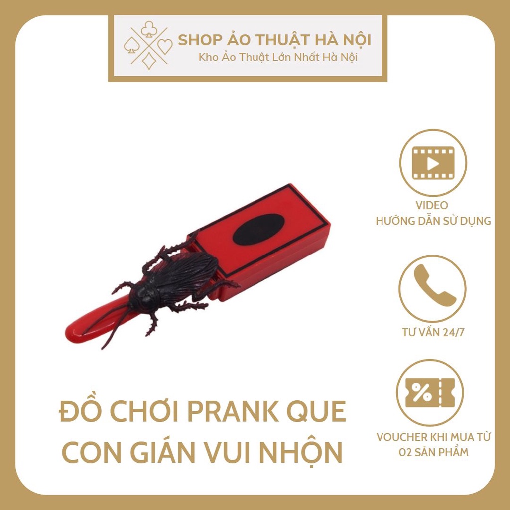 Đồ Chơi Que Biến Ra Con Gián Ảo Thuật Độc Lạ Giá Rẻ Sáng Tạo Thông Minh, Troll Bạn Bè Cực Vui