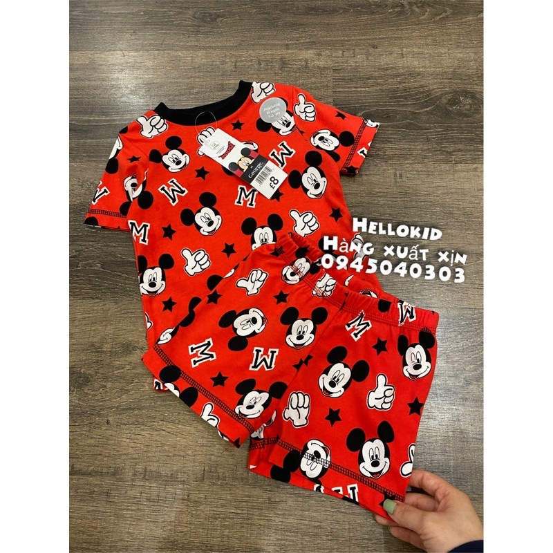 bộ mickey đỏ