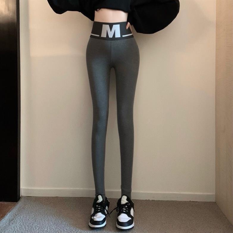 ❤️ Quần Legging Nữ Cạp Chữ M Chất Cotton Tăm Thon Gọn Thời Trang Mẫu Mới ❤️