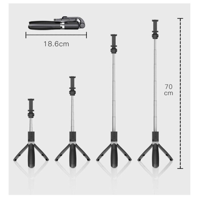 ✙✧Gậy Tự Sướng Bluetooth Selfie Stick Tripod L01 Có Chân Chụp Ảnh Cao Cấp mà | BigBuy360 - bigbuy360.vn
