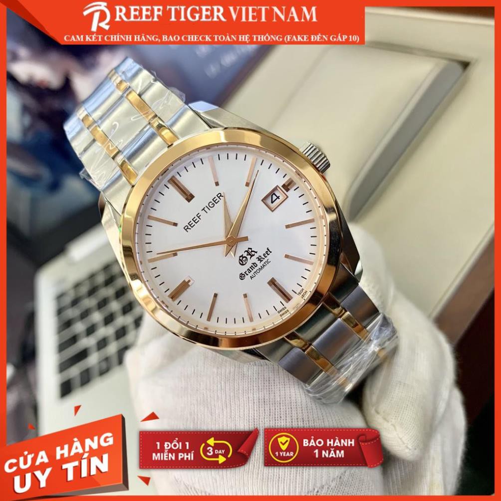 [REEFTIGERVIETNAM]  Đồng hồ nam Reef Tiger RGA818-TWT