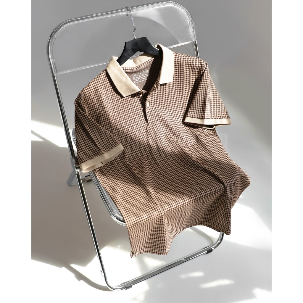 Áo Thun Polo Nam Vải Cotton Bông Sợi Dệt Tự Nhiên Xuất Xịn, chuẩn Form Thương Hiệu Mr Twins