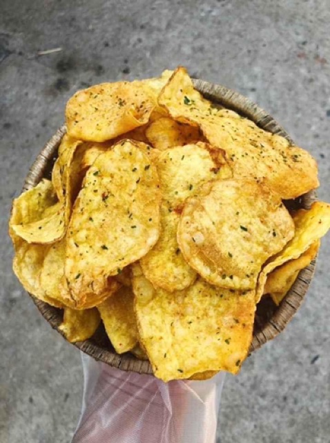Khoai Lang Sấy Mắm Hành