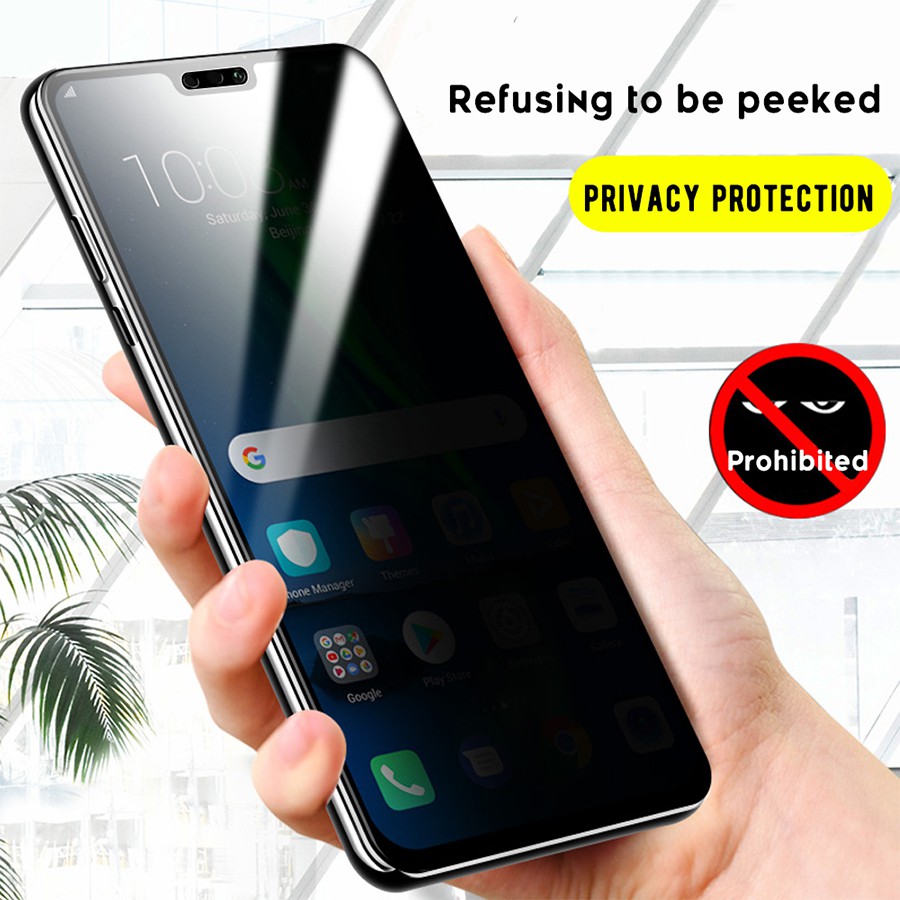 Kính Cường Lực Chống Nhìn Trộm Cho Oppo F11 Pro F9 A5 A9 2020 A7 A3s A5s A12 A12e A15 A16 A16K A17 A17K A31 A32 A33 A92 A52 A53 A54 A55 A57 A72 A74 A77s A83 A91 A93 A94 A95 A96 Reno 4 3 2 2f 5 7 8 8T