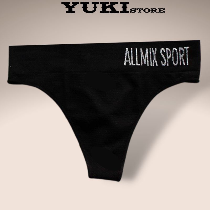 Quần lót nữ lọt khe nữ allmix sport cạp lớn YUKI STORE 2012