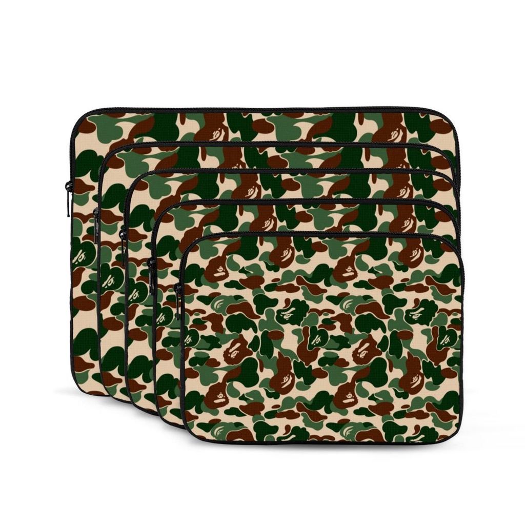 Túi Đựng Laptop 10-17 Inch Hoạ Tiết Bape Xinh Xắn