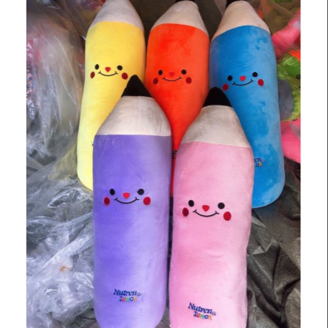 Gối ôm hình bút chì kute (Chát chọn màu)