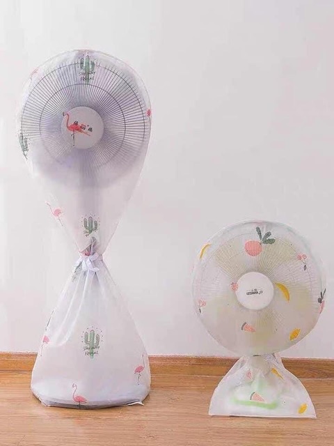 Túi lilong bọc quạt có khoá kéo - Bọc quạt