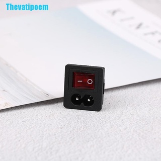 Công Tắc Bật / Tắt Có Đèn Đỏ 250v 10a