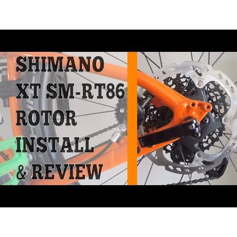 Dĩa thắng tản nhiệt cho xe đạp hiệu Shimano SM-RT86 6Bolt Ice Tech, loại 6 ốc, hàng chính hãng