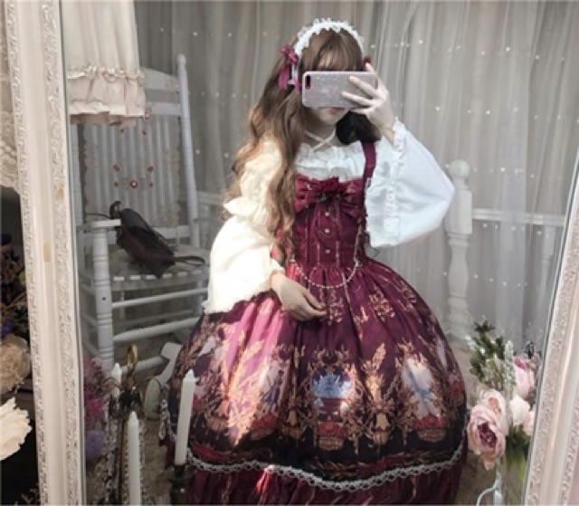 Hàng chính hãng Set Lolita bá tước tiểu thư