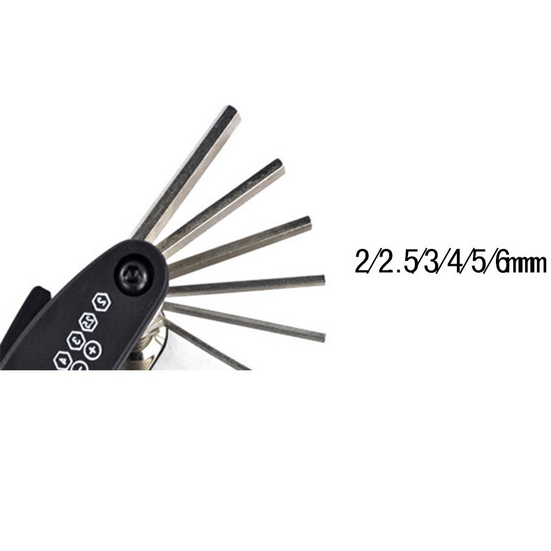 Dụng cụ đa năng SOSAMA dụng cụ sửa chữa đồ dùng, xe đạp đa năng 16 món tiện dụng HG-001210