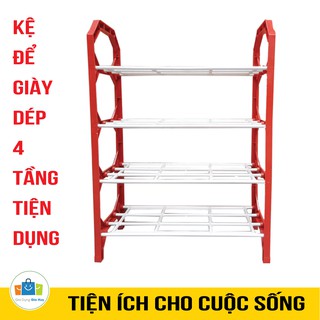KỆ ĐỂ DÉP 4 TẦNG GIÁ RẺ NHẤT SHOPEE