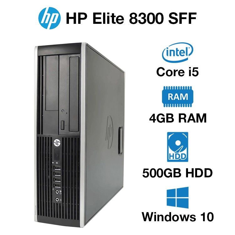 Máy bộ HP 6300SFF - 8300SFF, CPU core I5 3470, Ram 4gb, Ổ CỨNG HDD 500gb