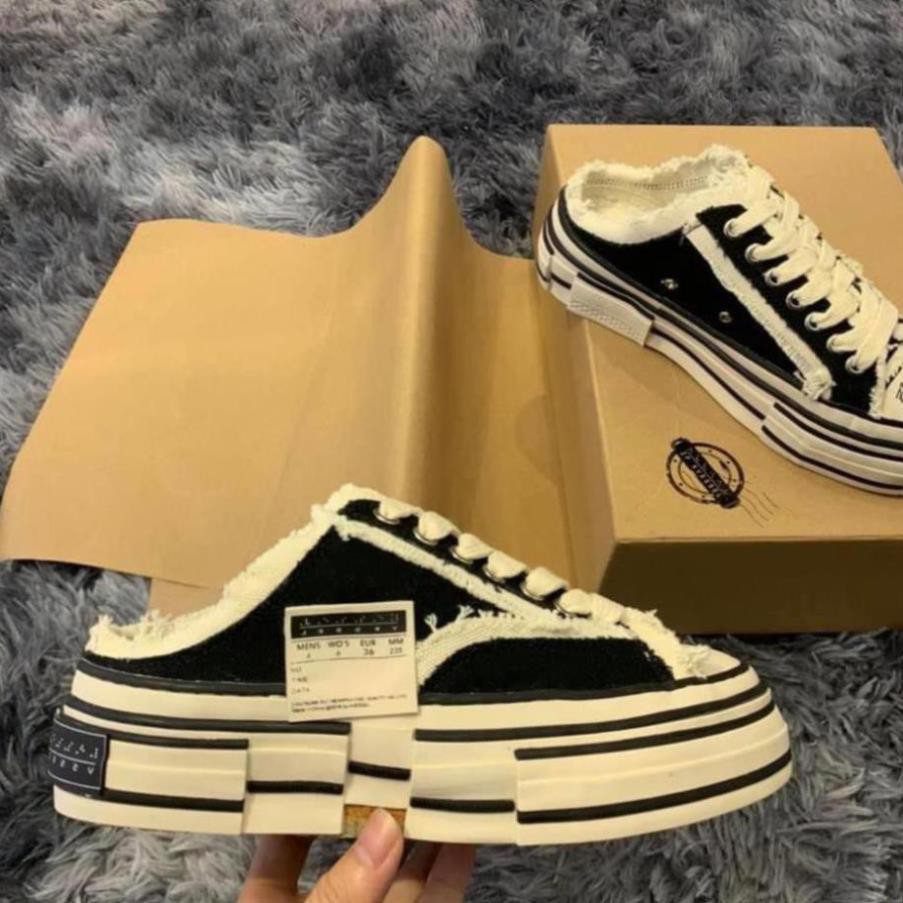 Giày Sục Xvessel, giày xvessel đạp gót style rách hot trend 2021 | BigBuy360 - bigbuy360.vn