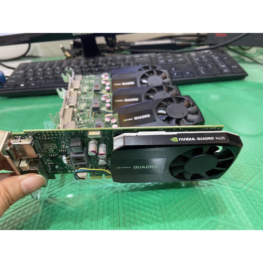 Card màn hình 4K 60Hz - Card màn hình Nvidida Quadro K620 /K420 2GB 128 . Hàng Nhập Khẩu