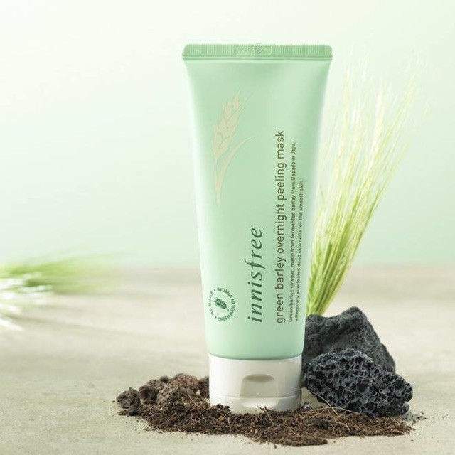 Mặt nạ tẩy da chết lúa mạch xanh #Innisfree Green Barley