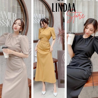 ĐẦM DỰ TIỆC SUÔNG KHOÉT EO MILAN DRESS