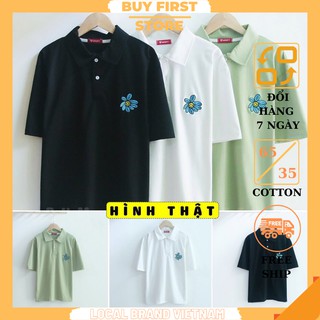 Áo thun polo freesize cotton cao cấp - áo polo nam in hình thời trang - áo nam ngắn tay có cổ - bfs03
