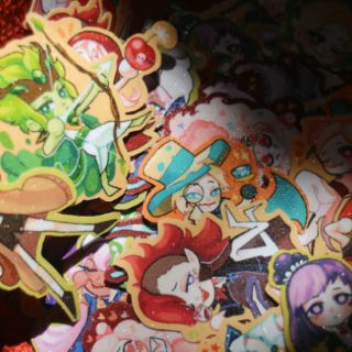 Set sticker rời Cookie Run