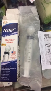 Bộ dụng cụ rửa mũi natip