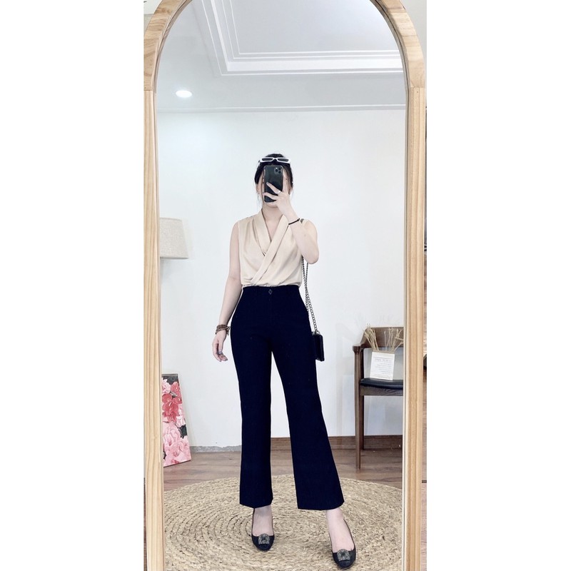 BÁN SỈ ÁO LỤA CỔ V BSKK VNXK CHO NỮ