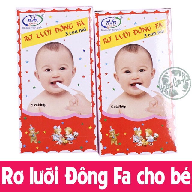 5 Hộp Rơ Lưỡi Đông Fa (1 hộp 5 chiếc)