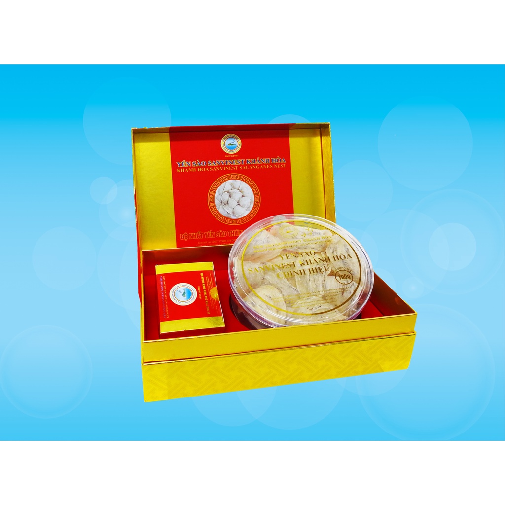 Yến sào Sanvinest Khánh Hòa chính hiệu nguyên tổ 100g - S110