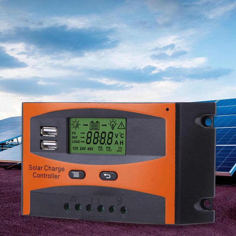 PMP MPPT bộ điều khiển sạc pin năng lượng mặt trời 20A công nghệ sạc mới