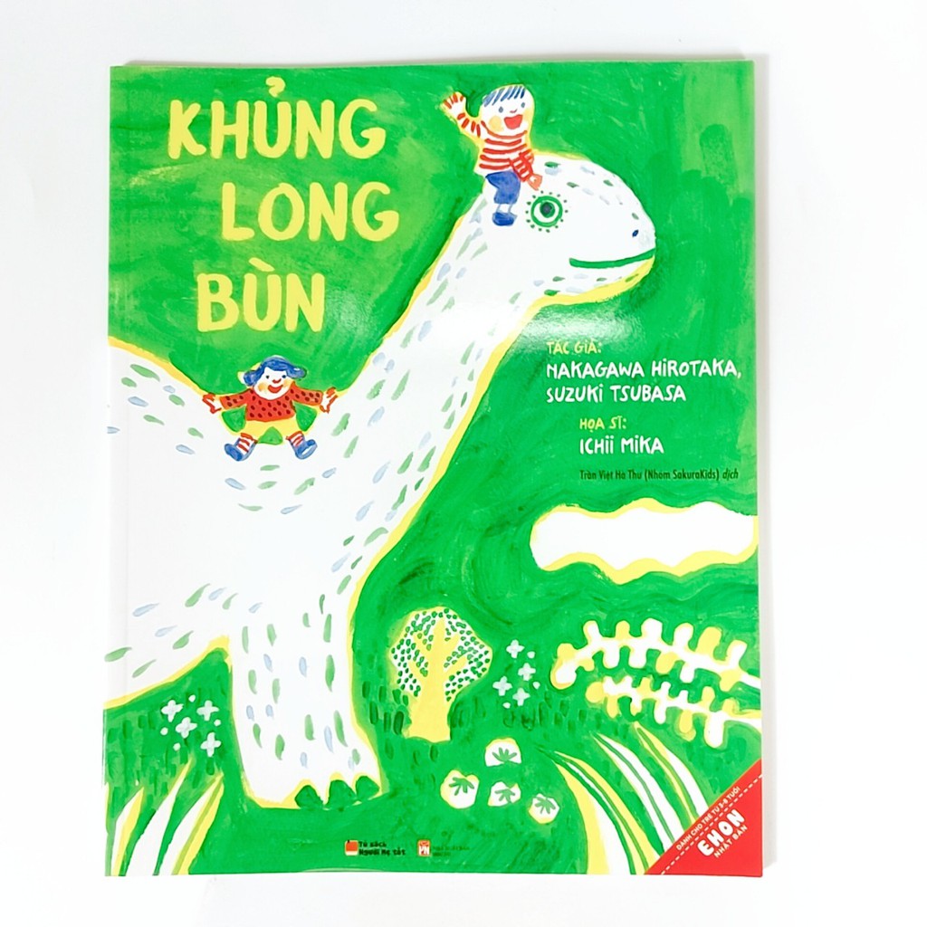 Sách-Ehon Nhật Bản Khủng Long Bùn