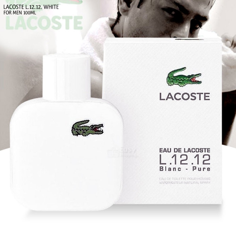 Nước Hoa Nam  LACOSTE L.12.12 BLANC - Nước Hoa Nam LACOSTE - Nước Hoa Nam Tươi Mát -  Nước Hoa Nam 100ml | BigBuy360 - bigbuy360.vn