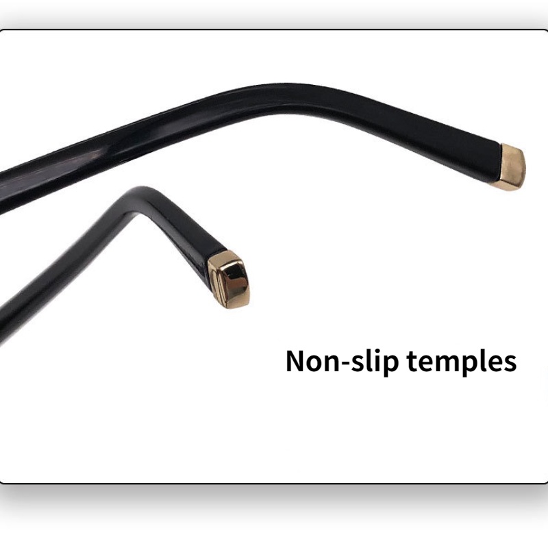 Kính mắt gọng chữ nhật chống tia UV phong cách phương tây thời trang cổ điển dành cho cả nam và nữ