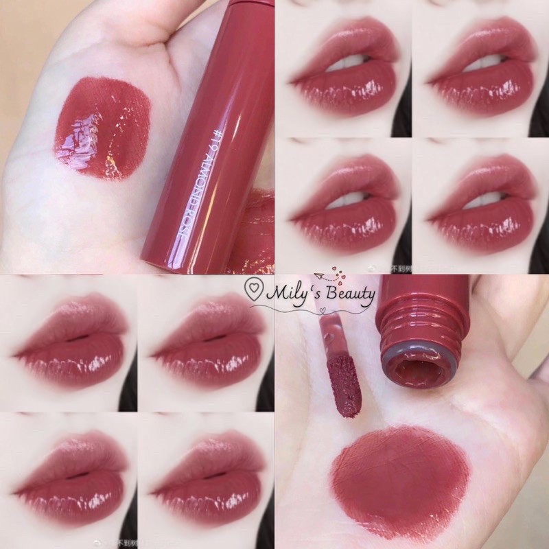 {MÀU 18-19-20} SON tint bóng lì, căng mọng, lâu trôi môi Hàn Quốc ROMAND JUICY LASTING TINT