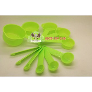 Bộ đo lường 11 muỗng tsp/cup