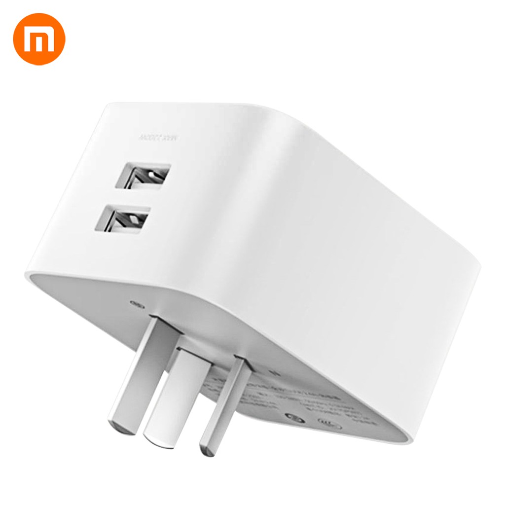 Ổ cắm Xiaomi Mijia 2 cổng USB kết nối Bluetooth thông minh