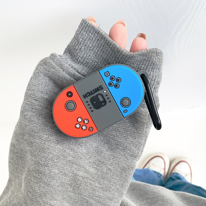 Vỏ bảo vệ hộp sạc tai nghe Samsung Galaxy Buds mềm họa tiết hoạt hình sáng tạo