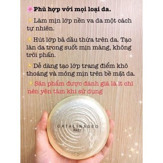 Phấn phủ Geo Lamy vàng siêu mịn Catalina Golden Pact CS55-HÀNG CHÍNH HÃNG