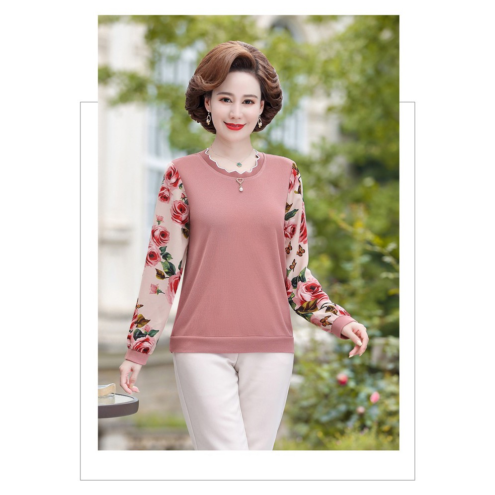 ÁO TRUNG NIÊN DÀI TAY CAO CẤP, len ngọc